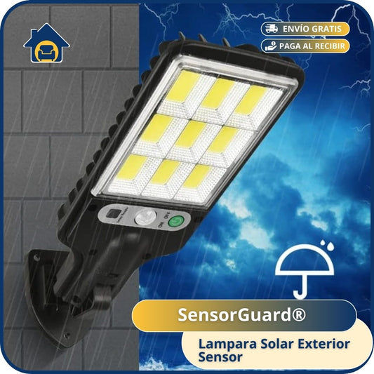 SensorGuard® Lampara Solar Exterior Sensor