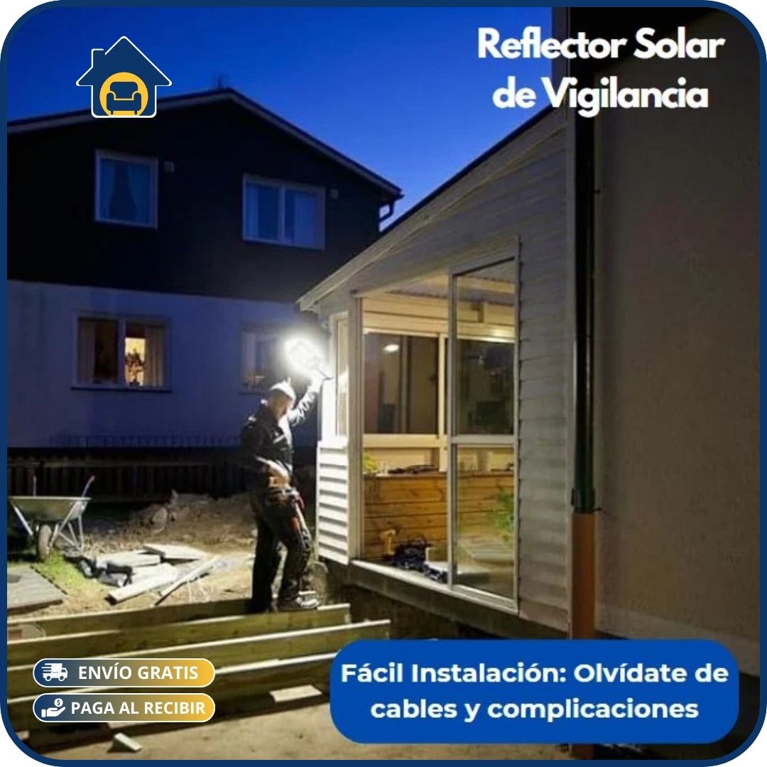 SensorGuard® Lampara Solar Exterior Sensor