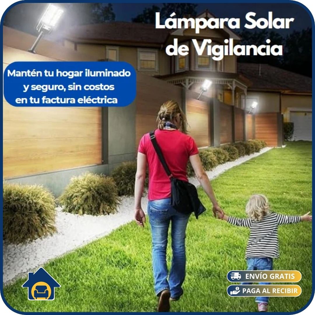 SensorGuard® Lampara Solar Exterior Sensor