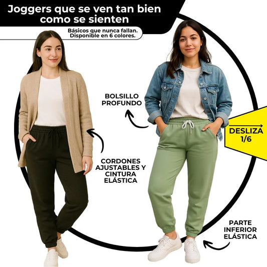 Joggers: Estilo, confort y precios de liquidación. ¡Aprovecha!